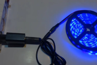 Cara Merangkai Lampu LED Strip Dengan Charger Hp