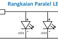 Cara Merangkai Lampu LED Rangkaian Seri LED dan Rangkaian Paralel LED