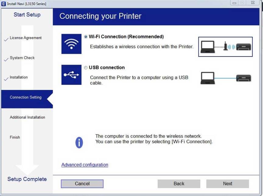 Cara Menghubungkan Koneksi Wifi Printer Epson L3150