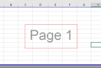 Cara Menghilangkan Tulisan Page di Excel