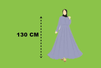 Panjang Baju Gamis 130 Untuk Tinggi Badan Berapa