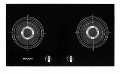 Gas Hob 2 Tungku Modena Kompor Tanam Gas Bh 0725