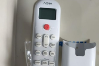 Cara Menyeting Remote AC Aqua