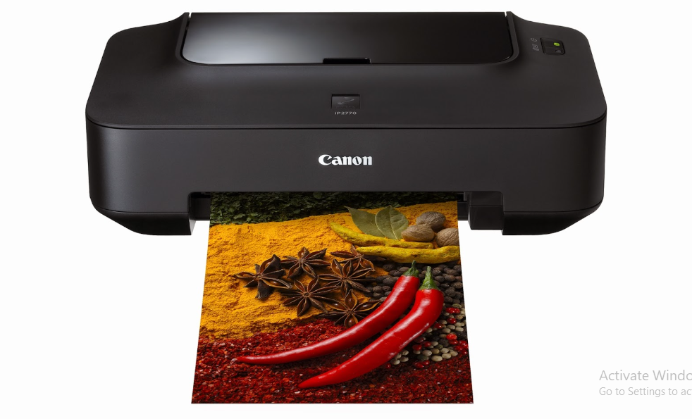 cara instal printer Canon IP2770