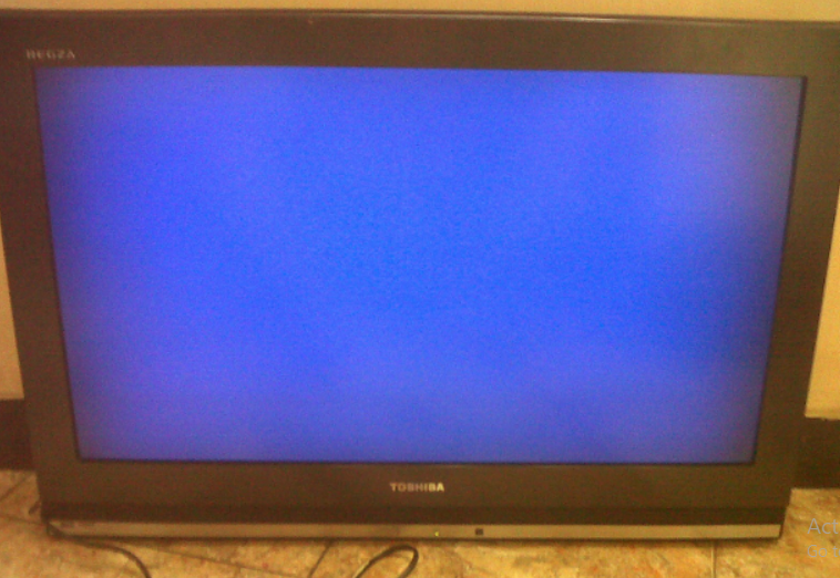 Mengatasi TV LED Gambar biru