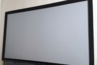 TV LED Polytron Layar Blank Putih